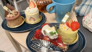 見た目も味も美味しいケーキ