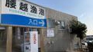 腰越エリアにある漁港