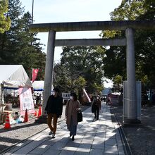 鳥居です