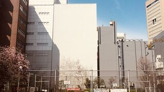 バスケットコートあり