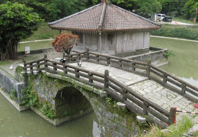 日本最古の石造りアーチ橋