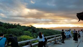 夕方は空いていました