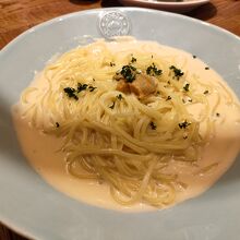 パスタは美味しかった