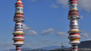 高松港のシンボル的オブジェ