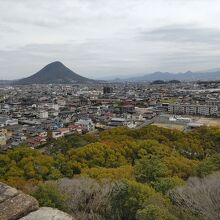 城山から見る讃岐平野。