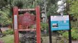 歴史ある立派な神社