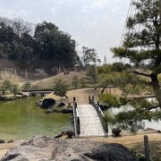 金沢城公園の素敵な庭園