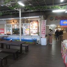 店内です