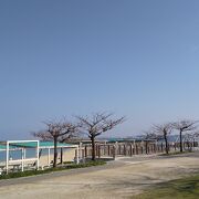 宜野湾の人工ビーチ