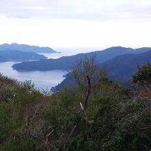 駐車場付近からの眺め