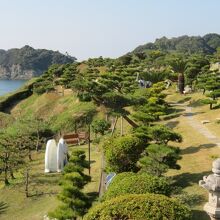 海風が当たって気持ちがいいです