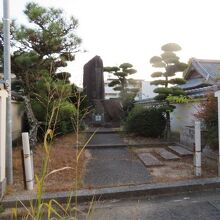 秀吉水攻めの遺構です