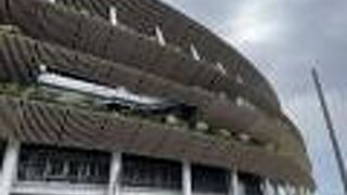 サッカーを観戦