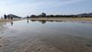 四国のウユニ塩湖といわれてる父母ヶ浜