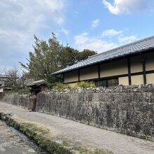 武家屋敷の通り