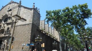 バルセロナのメイン通り