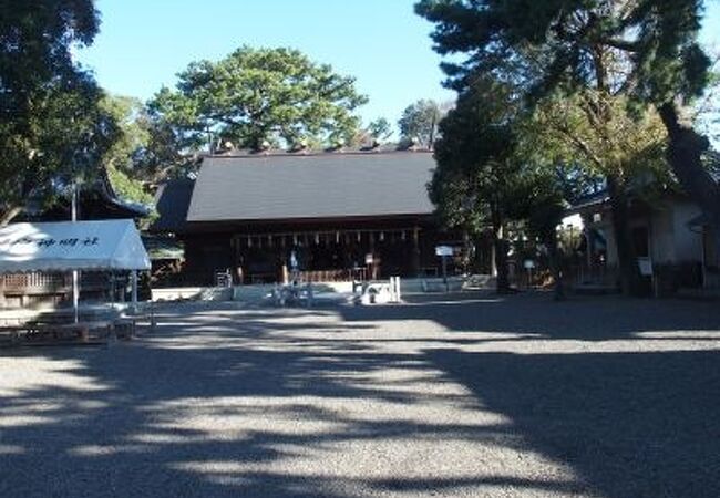 豊橋鬼祭が行われる神社