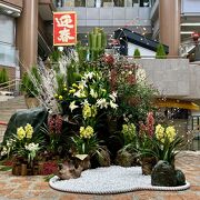 門松とお正月の装花