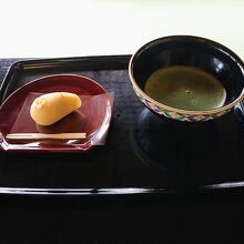 掛川茶産抹茶　生菓子