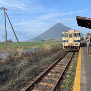 指宿枕崎線　日本最南端のJR駅　西大山駅