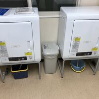 乾燥機も無料で使わせて頂きました 