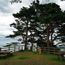 展望台がある場所が熊の鼻