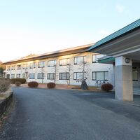 ホテルの玄関前から撮影