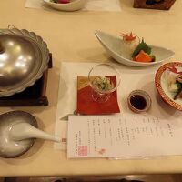 夕食の一部です。