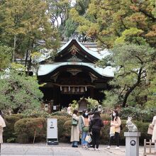 参拝客が多い神社だ