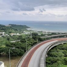 ニライカナイ橋展望台からの眺望