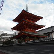 多くのお寺が集まる尼崎の寺町