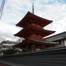 趣たっぷりの尼崎の寺町です。