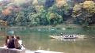 嵐山遊覧船は結構盛況でした