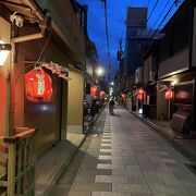 夜の花見小路