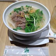 牛肉のベトナムスープ麺をいただきました