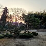 県内ではもっとも古い庭園