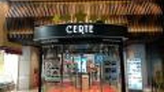 入り口はかなり凝っている美しいつくりで一見の価値あり