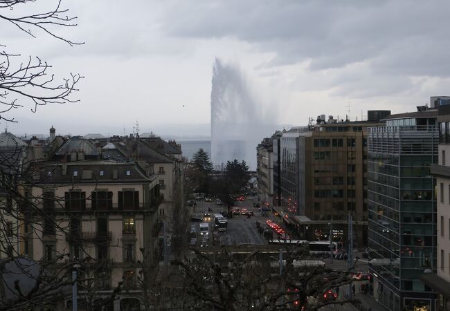 やっぱりGenevaといえば大噴水のイメージ