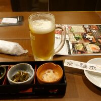 食事処（ビールと付け出しはネット予約によるサービス）