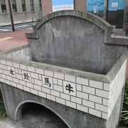 牛馬の水分補給場です。