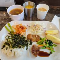 無料の朝ごはん