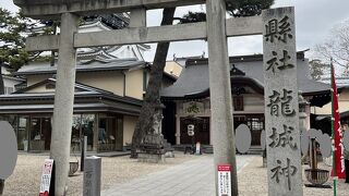 岡崎城跡にあります