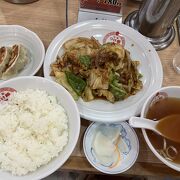 蒲田つけ麺大王でホイコーロー定食550円ランチ