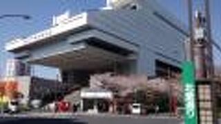 今は閉館中の江戸東京博物館