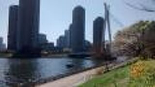 隅田川の真ん前