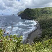 ハワイ島最北端の渓谷
