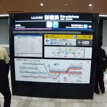 東急&相鉄新横浜駅