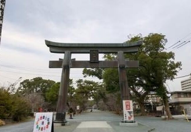 柳川にある神社