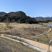 巫女の埴輪が出土して有名に