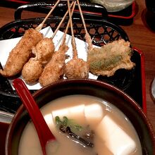 湯豆腐定食８８０円